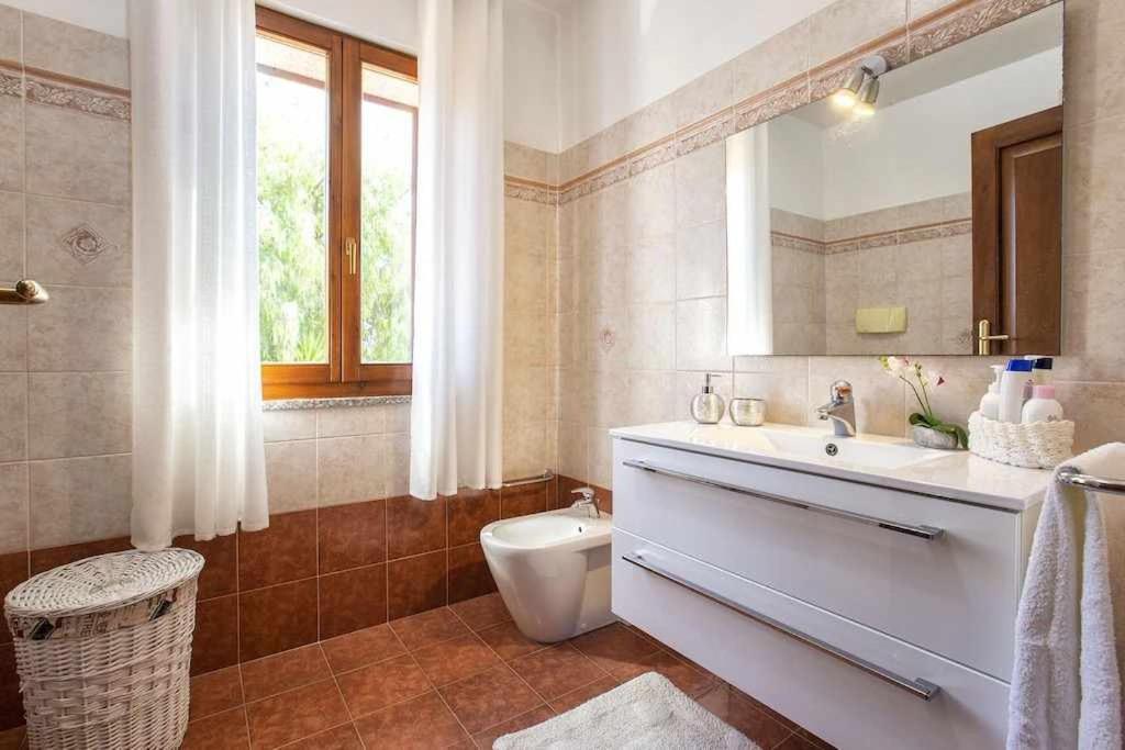 Alghero Villa Mistral Per 7 Persone Terrazza Bbq Ac Wifi Exterior foto