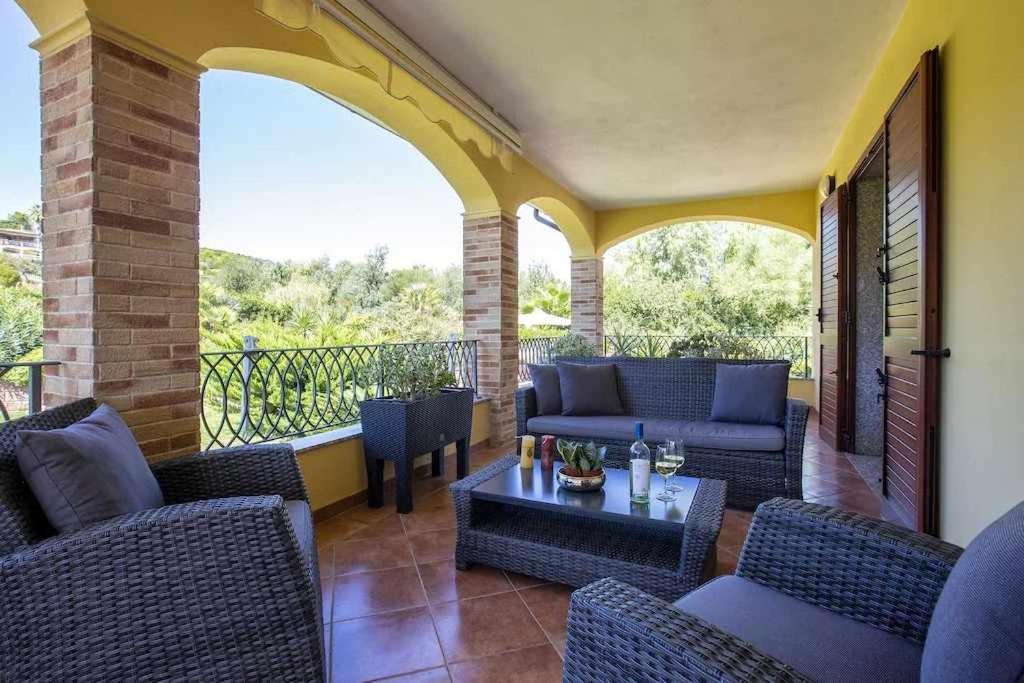 Alghero Villa Mistral Per 7 Persone Terrazza Bbq Ac Wifi Exterior foto
